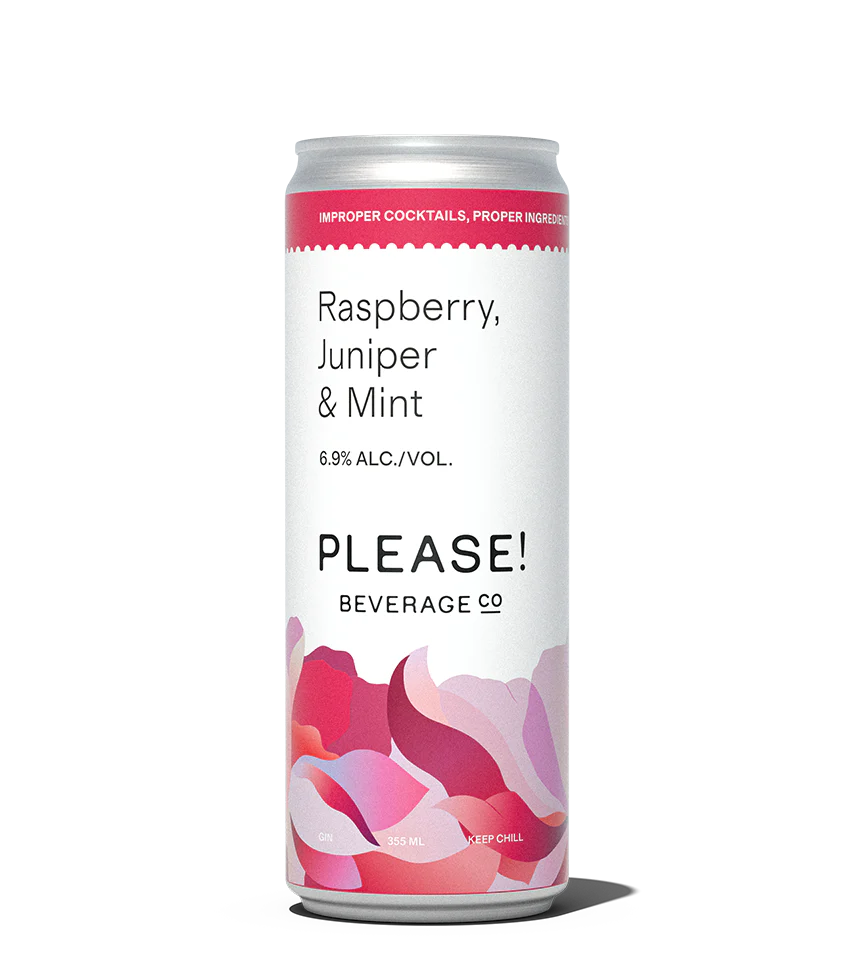 Please Beverage Co. | Raspberry, Juniper & Mint